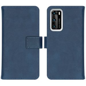 iMoshion Luxe Bookcase Huawei P40 - Donkerblauw