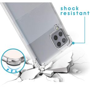 iMoshion Anti-Shock Backcover + Screenprotector Samsung Galaxy A42