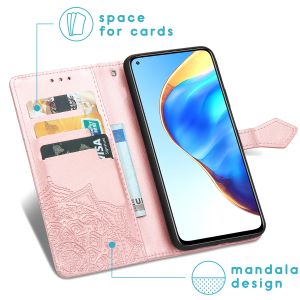 iMoshion Mandala Bookcase Xiaomi Mi 10T (Pro) - Rosé Goud