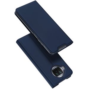 Dux Ducis Slim Softcase Bookcase Xiaomi Mi 10T Lite - Donkerblauw