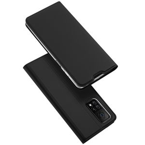 Dux Ducis Slim Softcase Bookcase Xiaomi Mi 10T (Pro) - Zwart