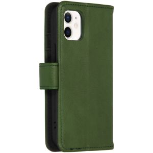 iMoshion Luxe Bookcase iPhone 12 Mini - Groen