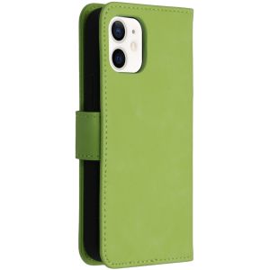 iMoshion Uitneembare 2-in-1 Luxe Bookcase iPhone 12 Mini - Groen