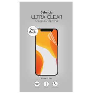Selencia Duo Pack Ultra Clear Screenprotector iPhone 12 Mini