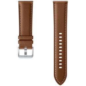 Samsung Originele Leather Band Galaxy Watch 46 / Gear S3 Frontier / Watch 3 45