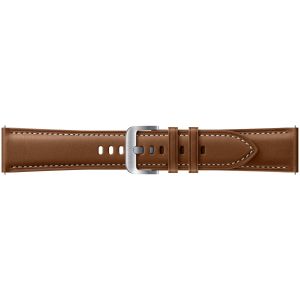 Samsung Originele Leather Band Galaxy Watch 46 / Gear S3 Frontier / Watch 3 45