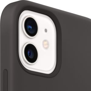 Apple Silicone Backcover MagSafe iPhone 12 Mini - Black