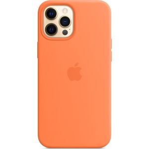Apple Silicone Backcover MagSafe iPhone 12 Pro Max - Kumquat