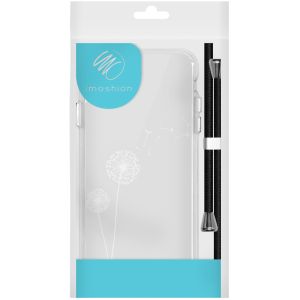 iMoshion Design hoesje met koord iPhone 12 (Pro) - Paardenbloem - Wit