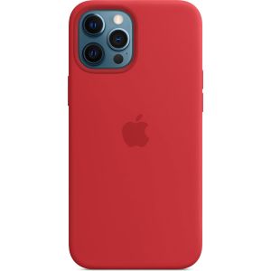 Apple Silicone Backcover MagSafe iPhone 12 Pro Max - Red