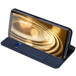 Dux Ducis Slim Softcase Bookcase Sony Xperia 5 II - Donkerblauw