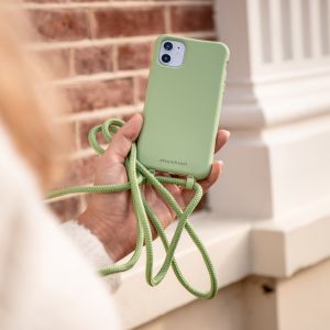 iMoshion Color Backcover met afneembaar koord iPhone SE (2022 / 2020) / 8 / 7 - Groen