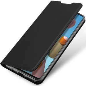Dux Ducis Slim Softcase Bookcase Samsung Galaxy A21s - Zwart