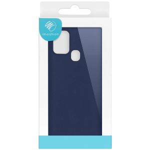 iMoshion Color Backcover Samsung Galaxy A21s - Donkerblauw