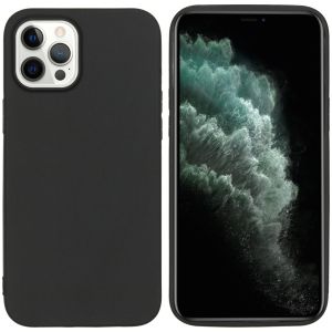 iMoshion Color Backcover iPhone 12 Pro Max - Zwart