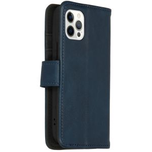 iMoshion Luxe Bookcase iPhone 12 Pro Max - Donkerblauw