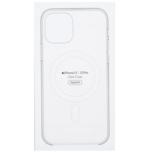 Apple Clearcase MagSafe iPhone 12 (Pro) - Transparant
