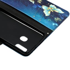 Design Softcase Bookcase Samsung Galaxy A20e
