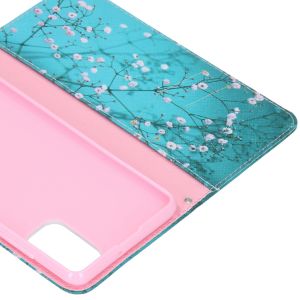 Design Softcase Bookcase Samsung Galaxy A41