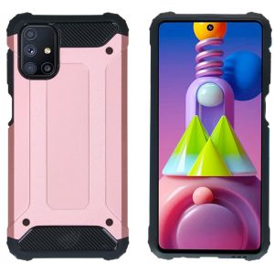iMoshion Rugged Xtreme Backcover Samsung Galaxy M51 - Rosé Goud