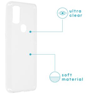 iMoshion Softcase Backcover OnePlus Nord N10 5G - Transparant