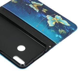 Design Softcase Bookcase Huawei Y6 (2019) / Y6S