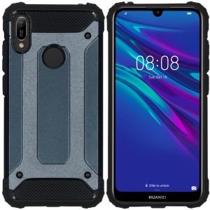 Straat inzet afdrijven iMoshion Rugged Xtreme Backcover voor de Huawei Y6 (2019) - Donkerblauw |  Smartphonehoesjes.nl