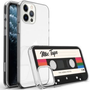 iMoshion Design hoesje iPhone 12 (Pro) - Cassette