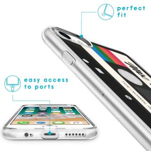 iMoshion Design hoesje iPhone SE (2022 / 2020) / 8 / 7 / 6(s) - Cassette