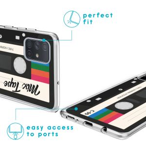 iMoshion Design hoesje Samsung Galaxy A71 - Cassette