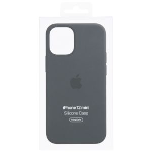 Apple Silicone Backcover MagSafe iPhone 12 Mini - Black