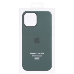 Apple Silicone Backcover MagSafe iPhone 12 Pro Max - Cypress Green