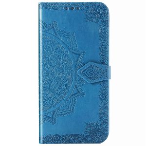 Mandala Bookcase Samsung Galaxy Note 20 Ultra - Turquoise