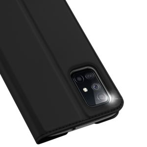 Dux Ducis Slim Softcase Bookcase Samsung Galaxy M51 - Zwart