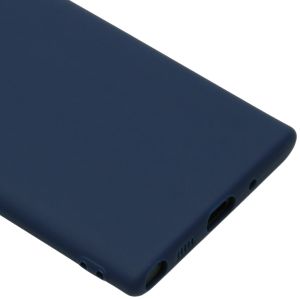 iMoshion Color Backcover Samsung Galaxy Note 10 - Donkerblauw