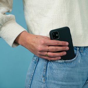 iMoshion Color Backcover Samsung Galaxy Note 10 - Zwart