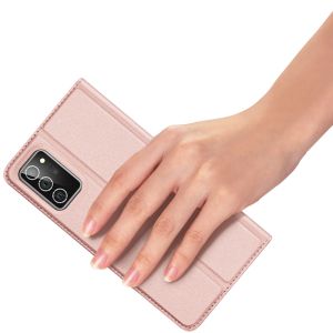 Dux Ducis Slim Softcase Bookcase Samsung Galaxy Note 20 - Rosé Goud