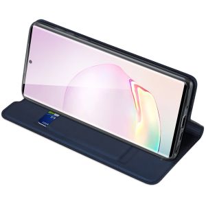 Dux Ducis Slim Softcase Bookcase Samsung Galaxy Note 20 - Donkerblauw
