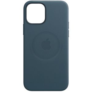 Apple Leather Backcover MagSafe iPhone 12 Pro Max - Baltic Blue