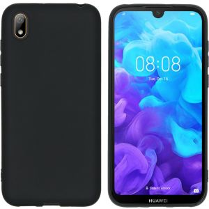 kern verwarring Inefficiënt iMoshion Color Backcover voor de Huawei Y5 (2019) - Zwart |  Smartphonehoesjes.nl
