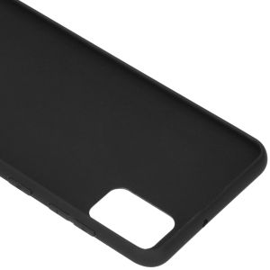 Ontwerp je eigen Samsung Galaxy A31 gel hoesje - Zwart