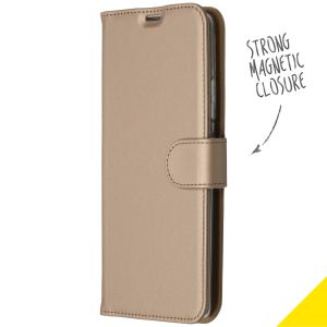 Accezz Wallet Softcase Bookcase Samsung Galaxy S10 Lite - Goud