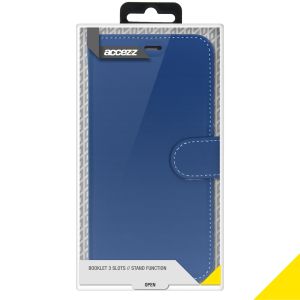Accezz Wallet Softcase Bookcase Samsung Galaxy S10 Lite - Blauw