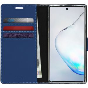 Accezz Wallet Softcase Bookcase Samsung Galaxy Note 10 - Blauw