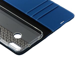 Accezz Wallet Softcase Bookcase Huawei Y6 (2019) - Donkerblauw