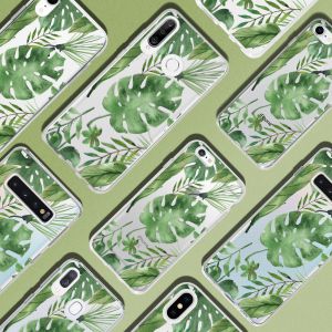 Design Backcover iPhone 11 Pro Max - Monstera Leafs