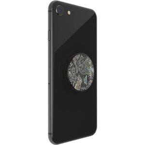 PopSockets Luxe PopGrip - Embossed Metal Python