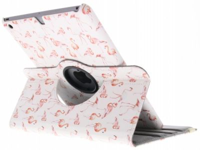 360° Draaibare Design Bookcase iPad Air 1 (2013) - Flamingo