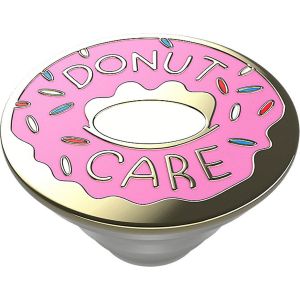 PopSockets PopGrip - Afneembaar - Enamel Donut Pink