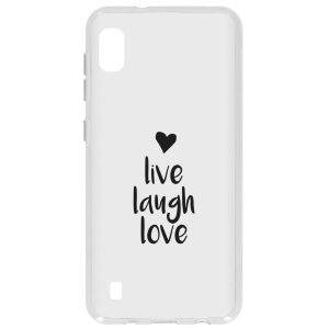 Design Backcover Samsung Galaxy A10 - Live Laugh Love